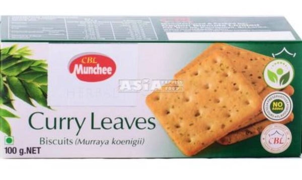 CBL Munchee Herbal Curry Leaves Biscuits 100 gr