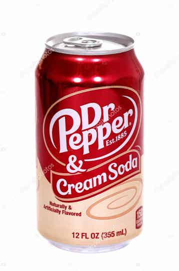 Dr Pepper & Cream Soda 355 ml