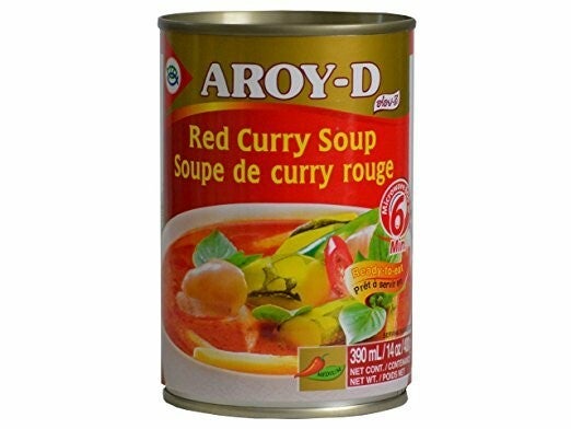 Aroy-D Red Curry Soep 390 ml