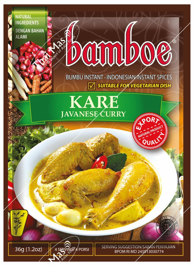 Bamboe Kare Javanese Curry 36 gr