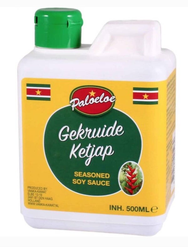 Paloeloe Surinaamse Gekruide Ketjap 500 ml