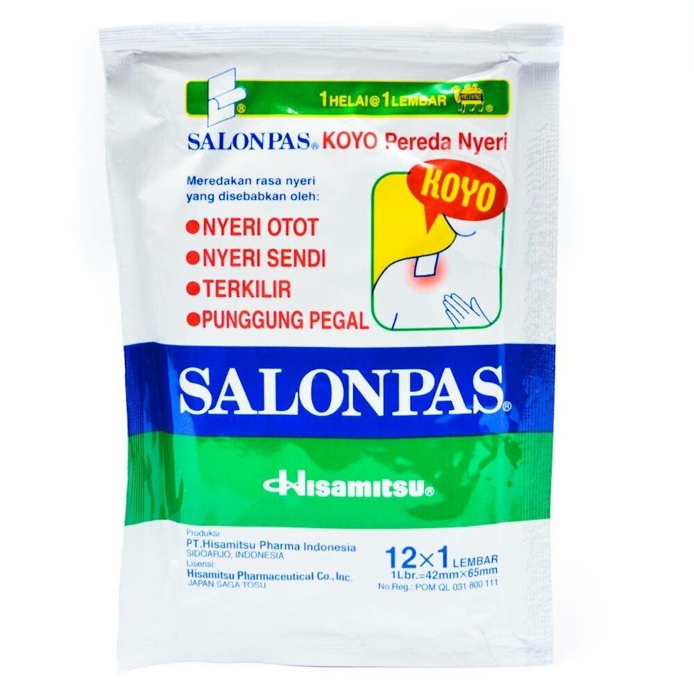 X Hisamitsu Salonpas Pain Relief 12 pcs