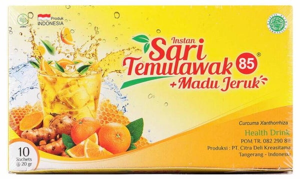 Sari Temulawak 85 Madu Jeruk 200 gr