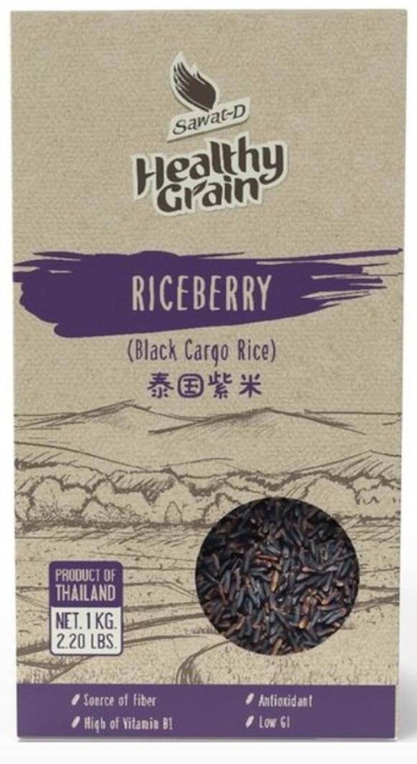 Sawat-D Healthy Grain Black Cargo Rice 1 kg