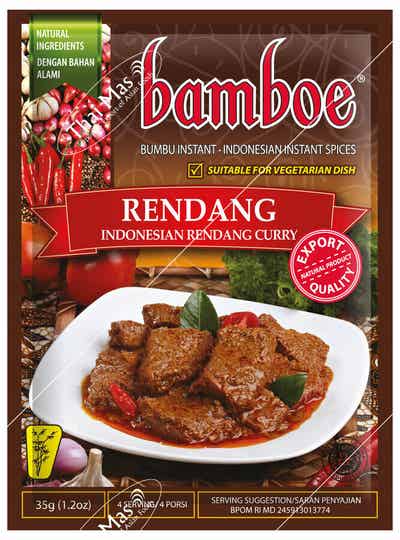 Bamboe Rendang Indonesian Rendang Curry 35 gr
