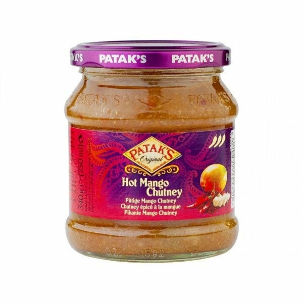 Patak's Hot Mango Chutney 340 gr