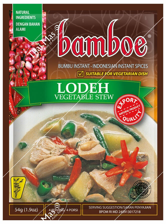 Bamboe Sayur Lodeh Vegetable Stew 54 gr