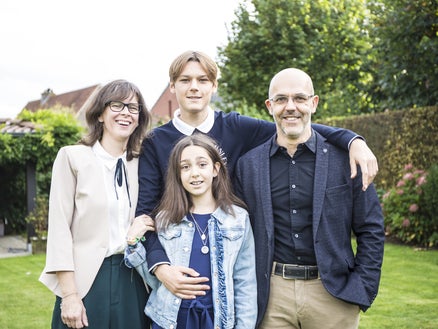Sven Hoerée, Véronique Vancompernolle, Ian Hoerée, Nienke Hoerée