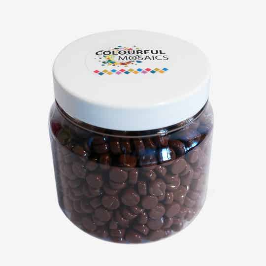 Colourful Mosaics dots rond Ø 8 mm pot à 500 gram diverse kleuren