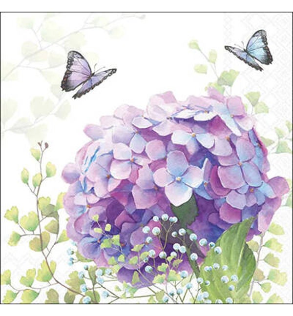 Ambiente servet hydrangea ball 33 x 33 cm 13320720
