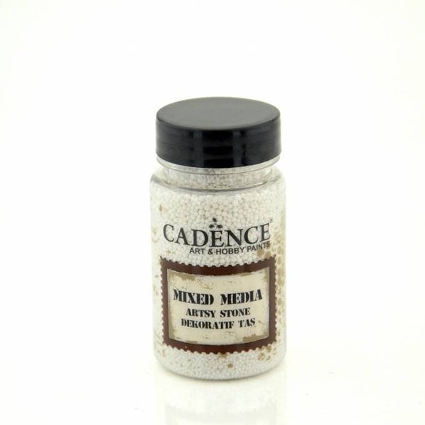Cadence Mixed media artsy stone dekoratif tas small pot 90ml