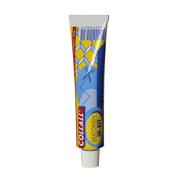 Collall siliconen 3D-kit transparant losse tube 80 ml