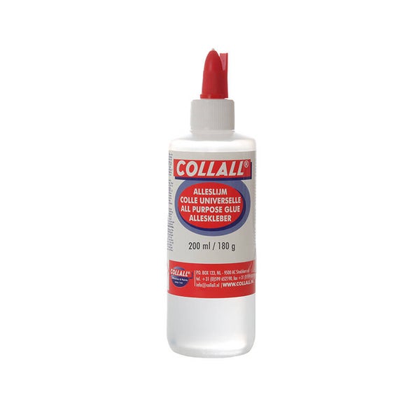 Collall alleslijm transparant fles 200 ml