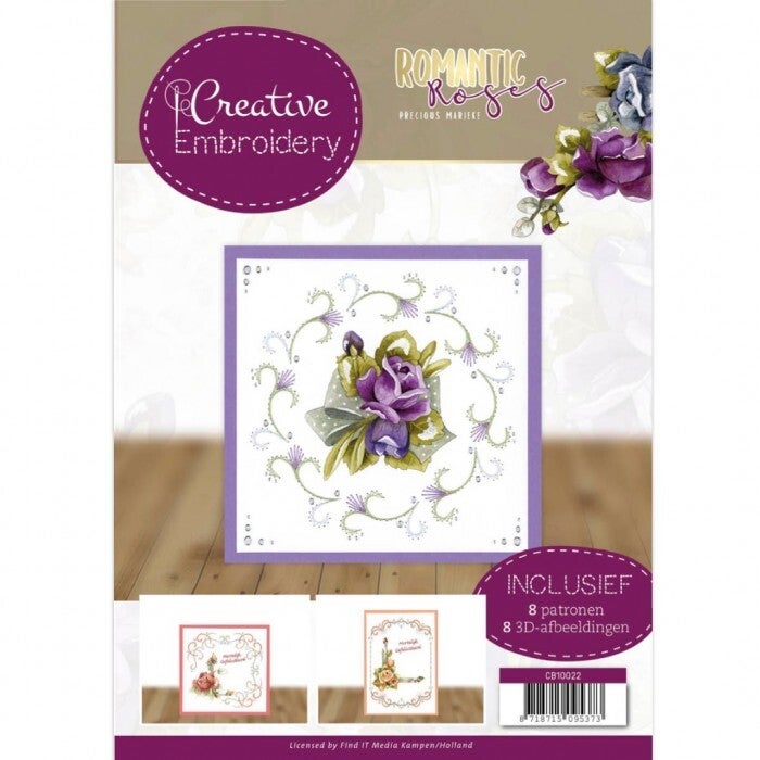 Creative Embroidery Romantic Roses Precious Marieke CB10022