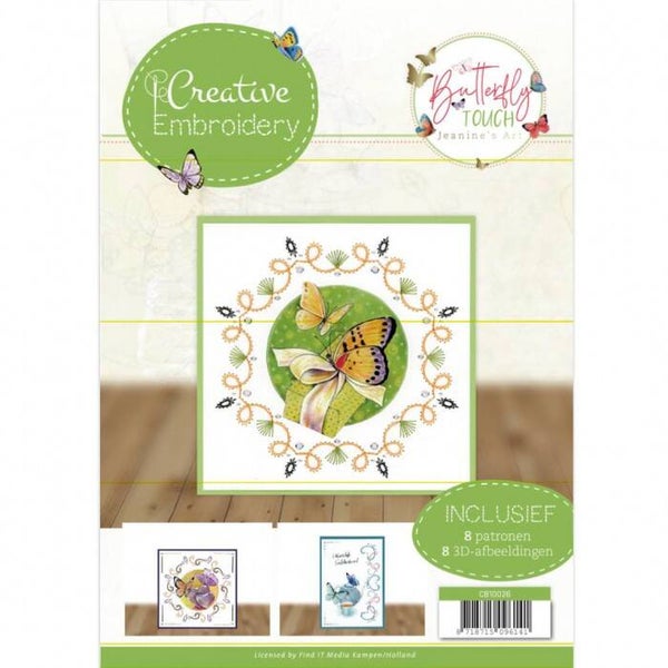 Creative Embroidery 26 Butterfly Touch Jeanine's Art CB10026