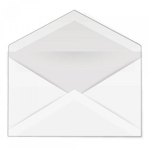 Enveloppen wit 20 stuks 16,1 x 11,3 cm