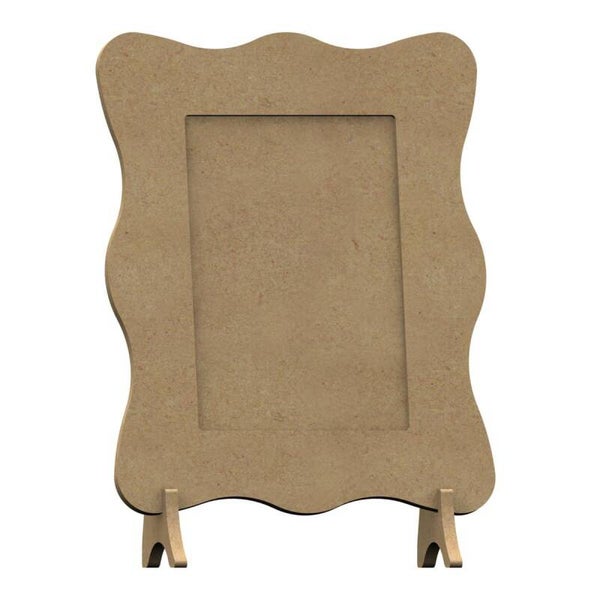 Gomille MDF gegolfde fotolijst rechthoekig 23 x 18,5 cm