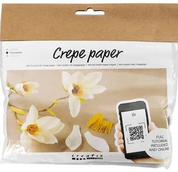 Mini hobbyset crêpepapier Magnoliatak Crêpe-verhouding 180%