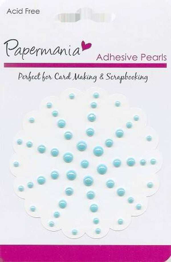 Papermania Adhesive Pearls (zelfklevende parels) diverse kleuren