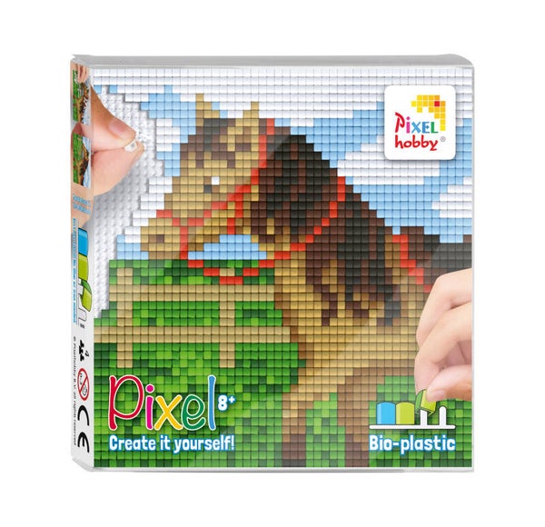 Pixelhobby Create it yourself set 44016 paard 12 x 12 cm