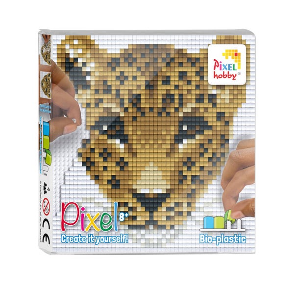 Pixelhobby Create it yourself set 44020 panter 12 x 12 cm