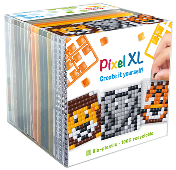 Pixelhobby Create it yourself XL kubusset 24206 wilde dieren