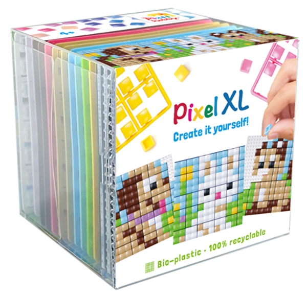 Pixelhobby Create it yourself XL kubusset 24212 huisdieren 6,2 x 6,2 cm