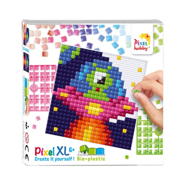 Pixelhobby Create it yourself XL set 41061 alien 12 x 12 cm