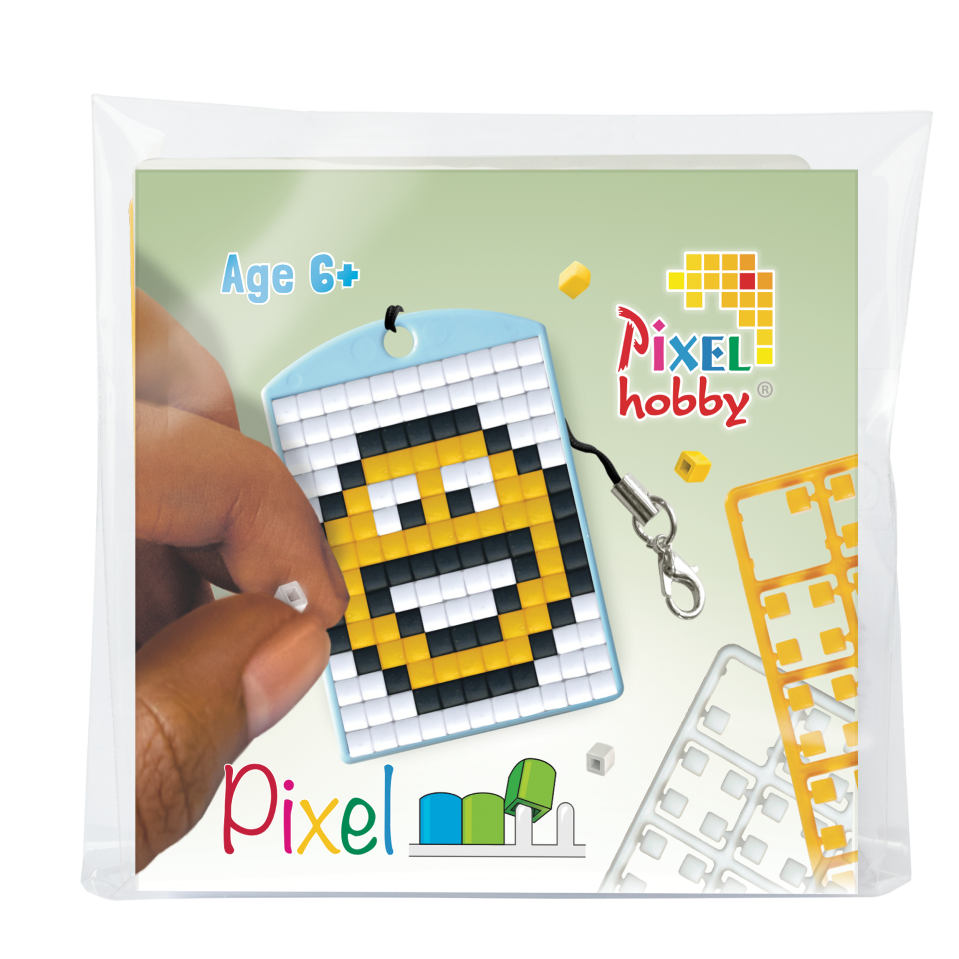 Pixelhobby medaillon startset emoji sleutelhanger 23108