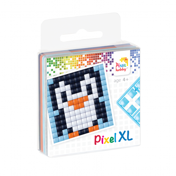 Pixelhobby Create it yourself XL funpack pinguïn 6,2 x 6,2 cm