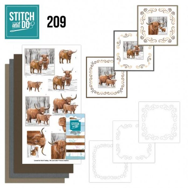 Stitch and Do 209 Amy Design Sturdy Winter STDO209