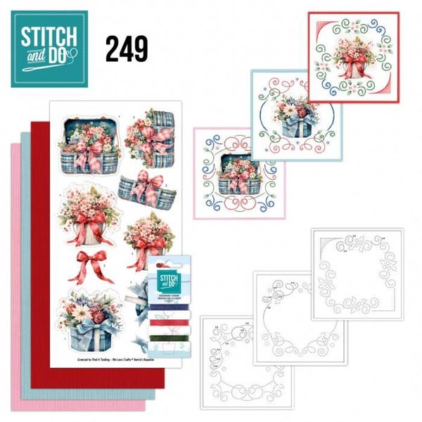 Stitch and Do 249 Berrie's Beauties Frosted Flowers STDO249