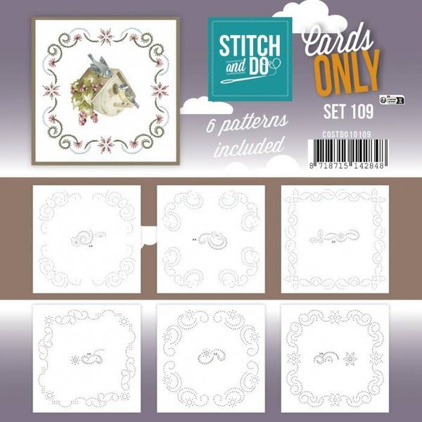 Stitch and Do Cards only 109 en 6 verschillende oplegkaartje