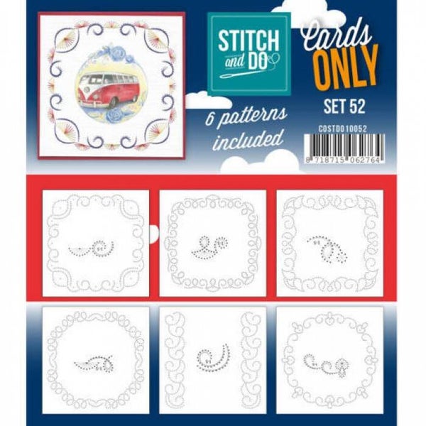 Stitch and Do Cards only 52 en 6 verschillende oplegkaartjes