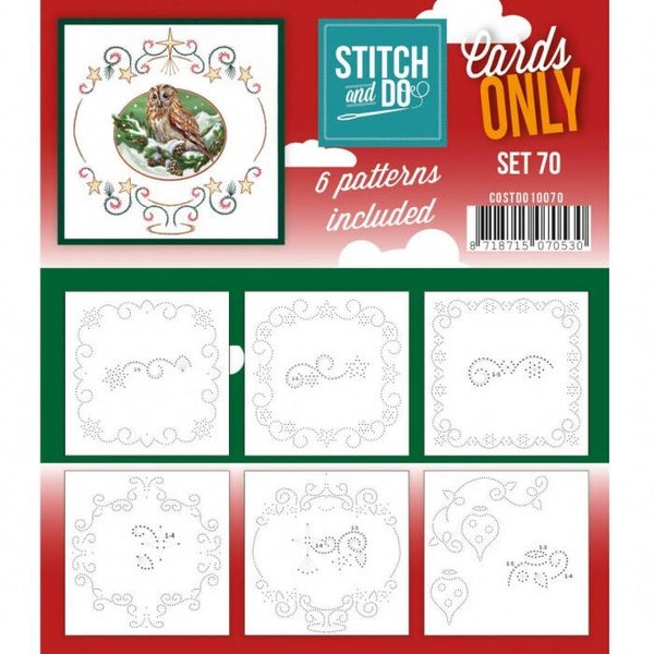 Stitch and Do Cards only 70 en 6 verschillende oplegkaartjes