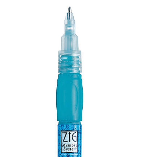 Zig Memory System Squeeze roll glue pen 2 way glue MSB-10M