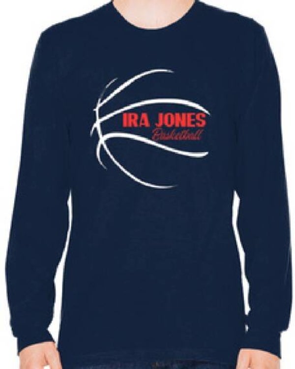 Boys Basketball Long Sleeve Shirt 2025