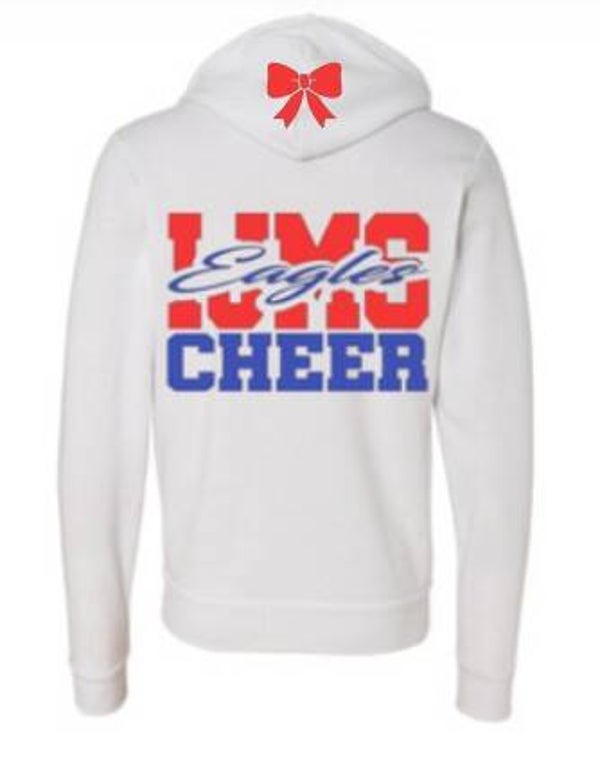 Cheer Full Zip Hoodie Sweatshirt 2025