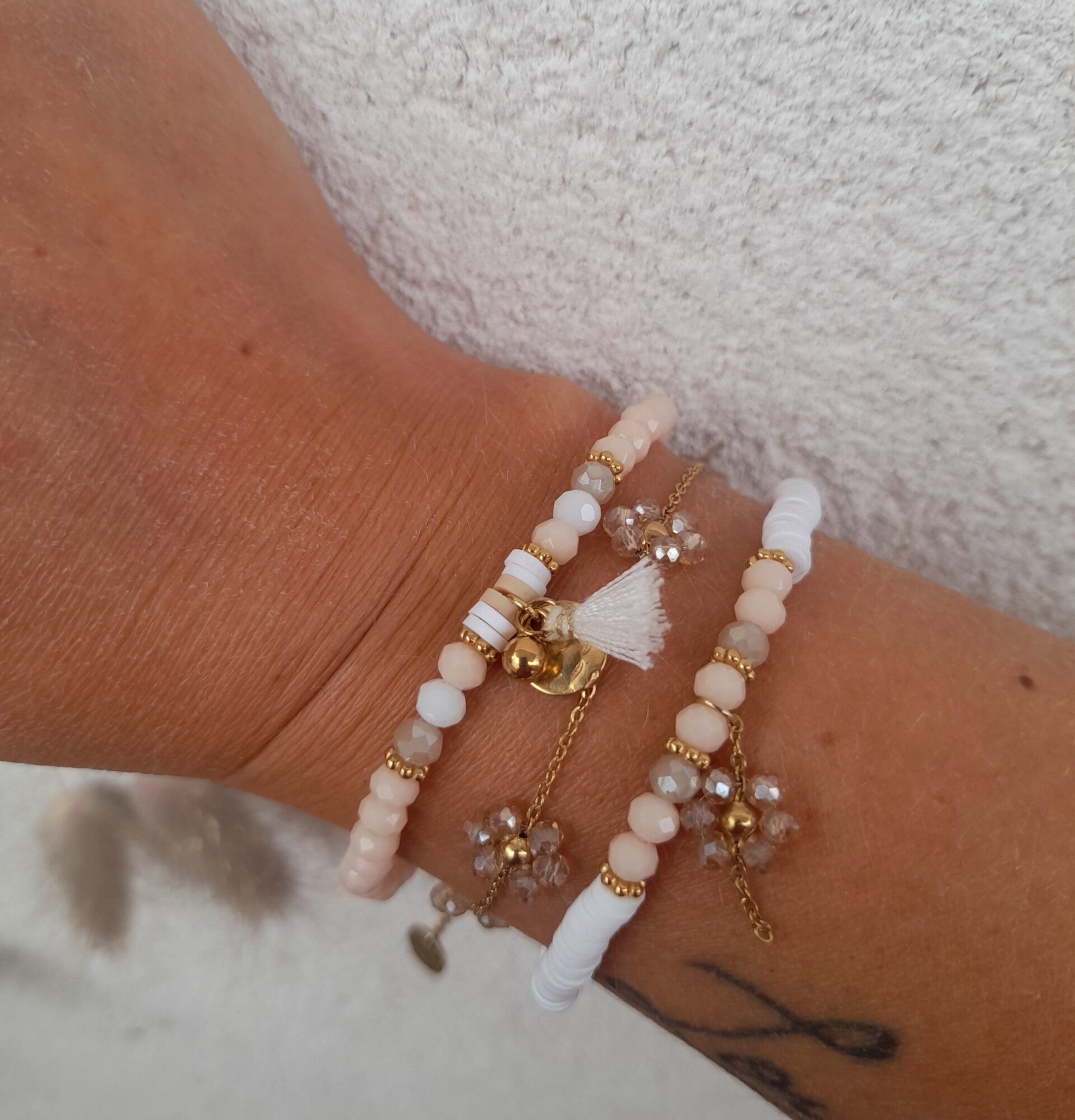 Bracelets couleurs naturelles