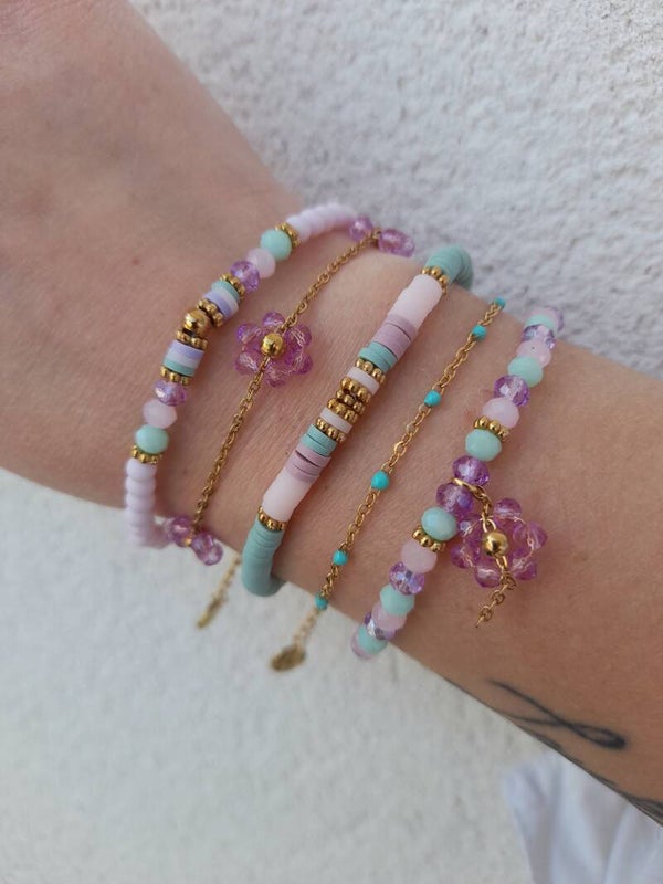 Bracelets thème pastel 🌸