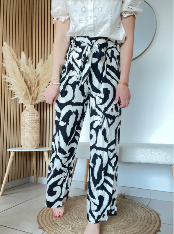 Pantalon Oscar bi couleur