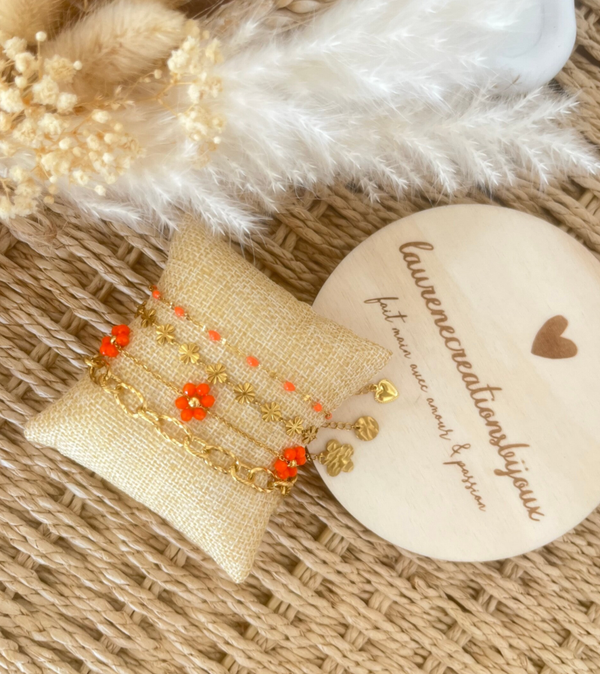 Bracelets oranges