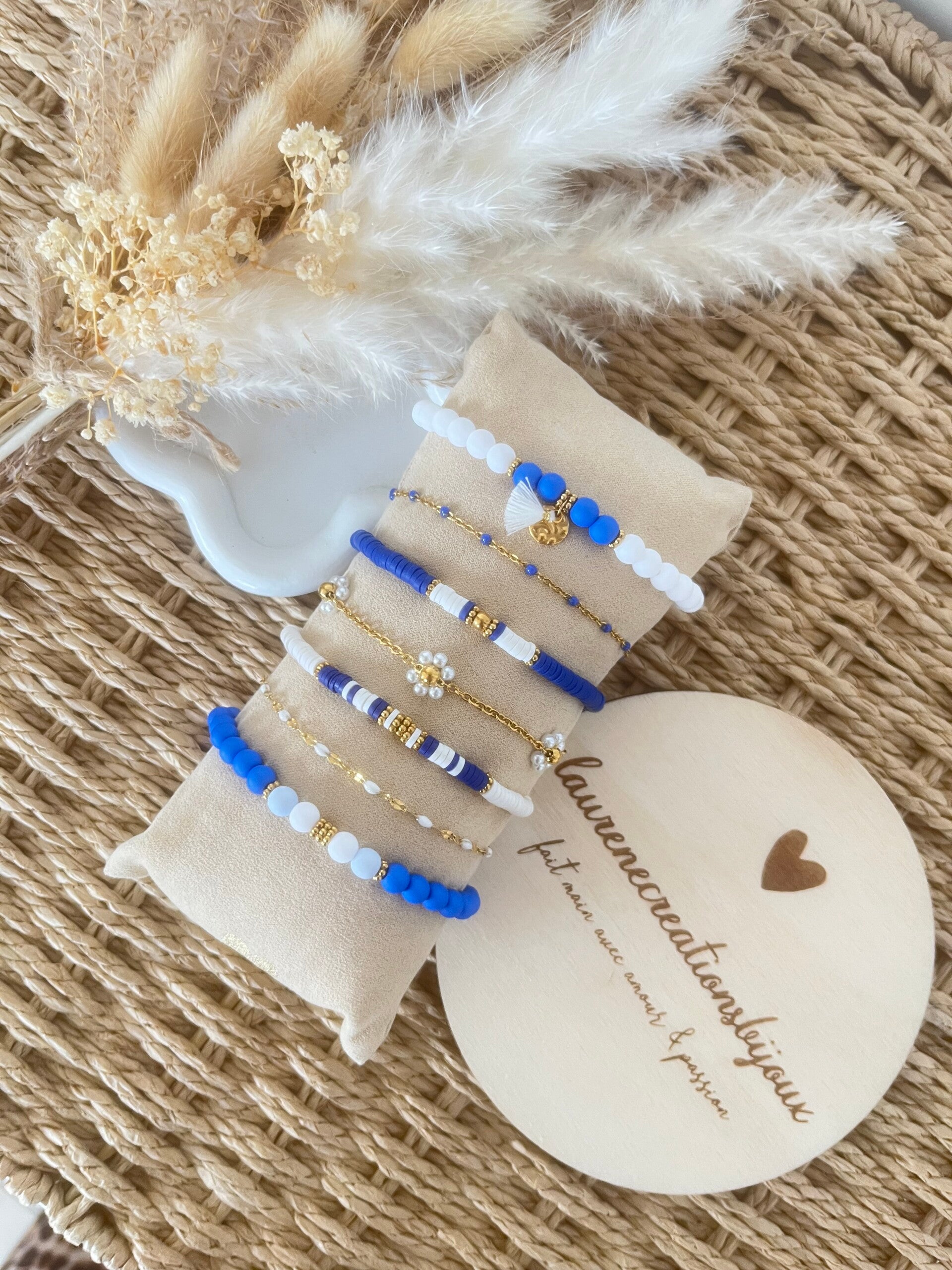 Bracelets bleus