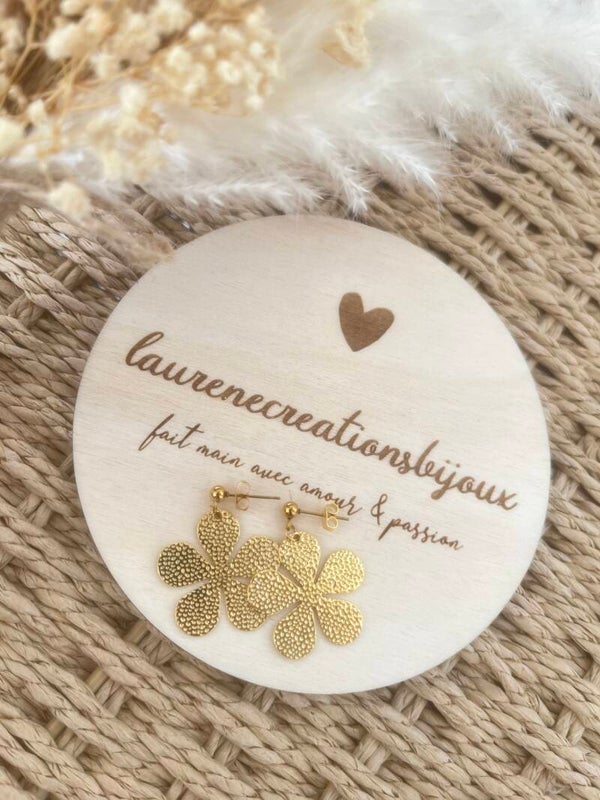 Boucles fleurs nouvelle version