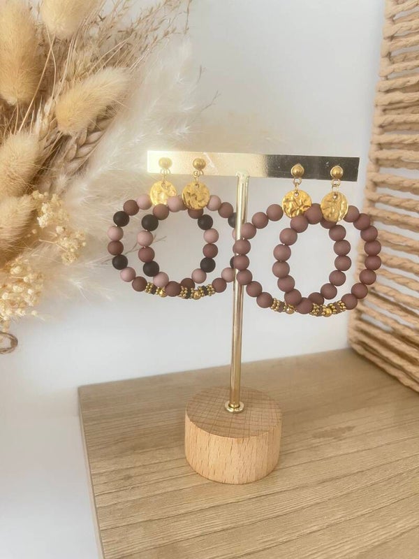 Creoles bi color automnales