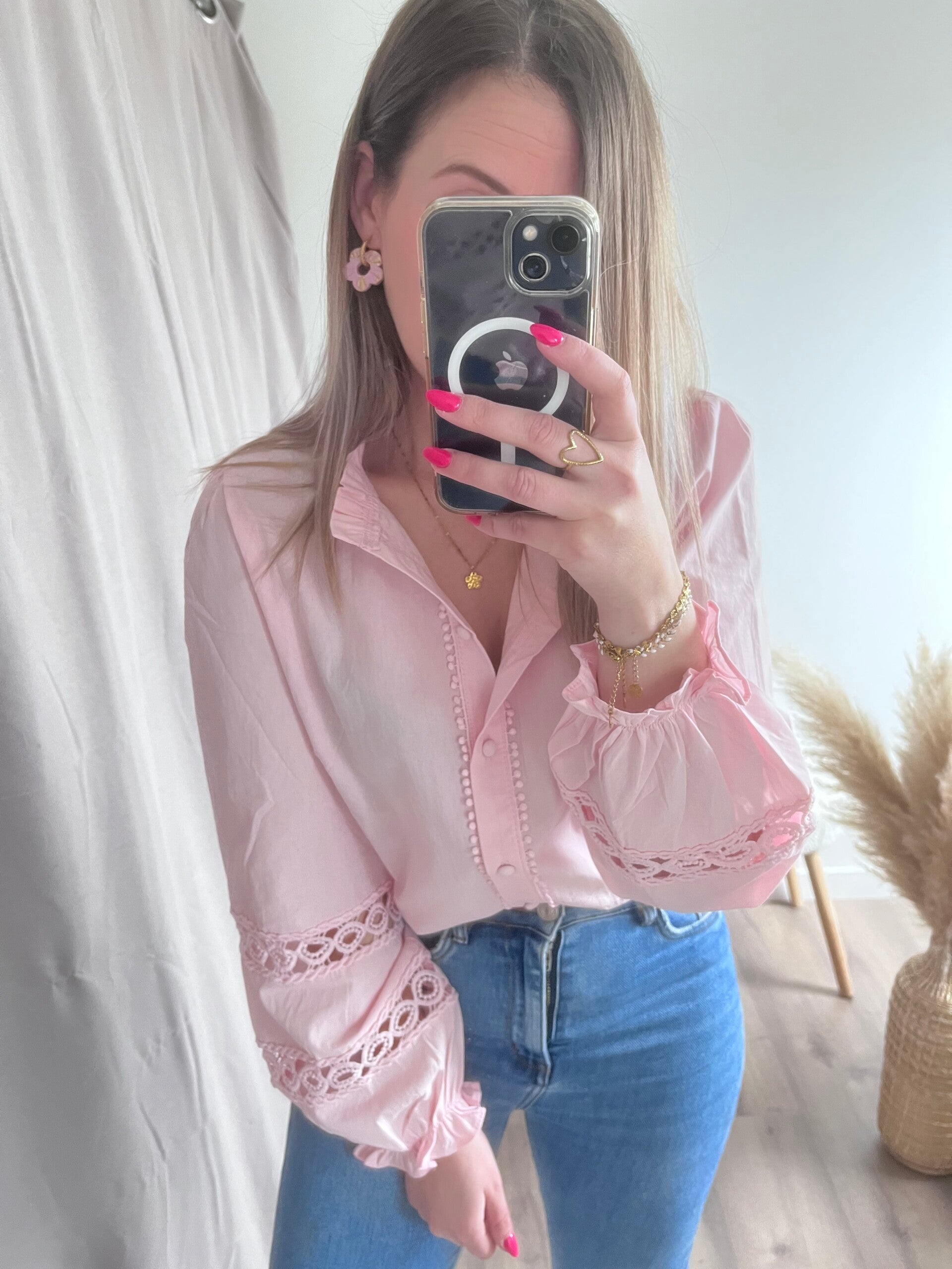 Chemise PARFAITE rose