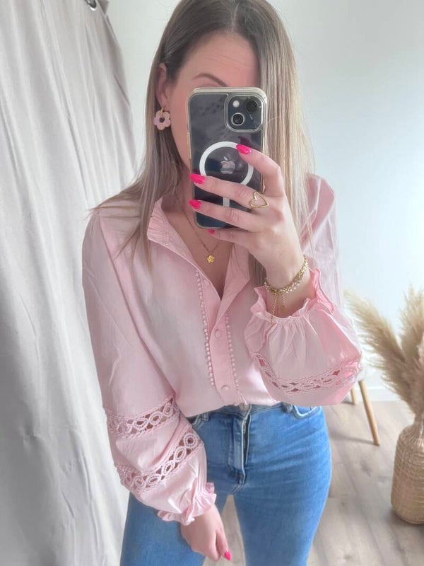 Chemise PARFAITE rose