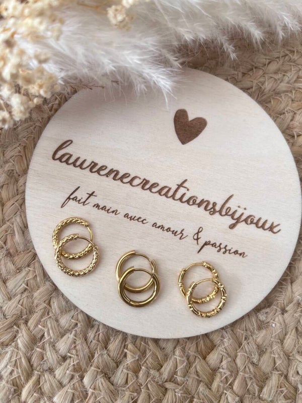 Anneaux acier inoxydable