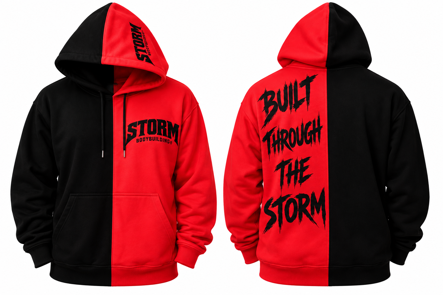 HK GLOBAL APPAREL-Two-Panel Oversized Hoodie — PRE-ORDER