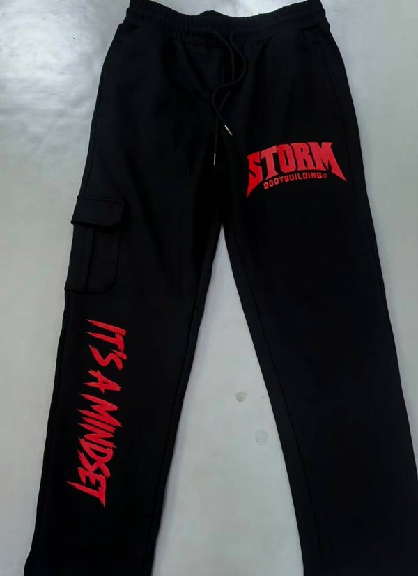 HK GLOBAL APPAREL-Black Joggers